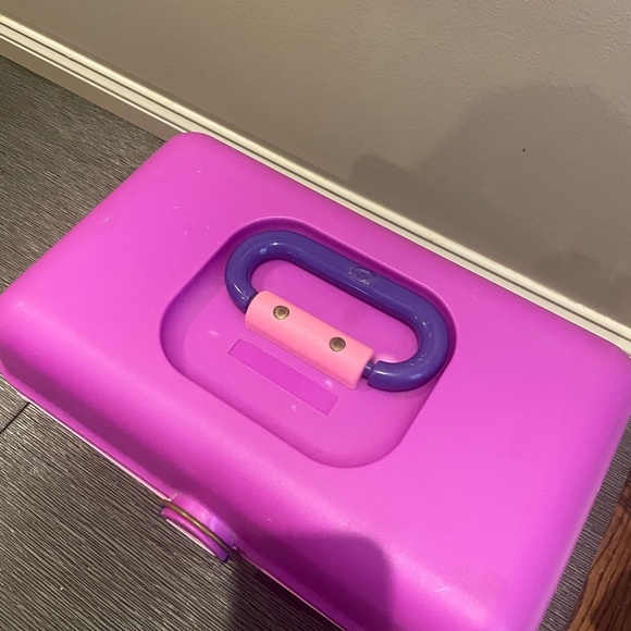 Caboodles Pink and Purple Organizer - Picture 2 of 4
